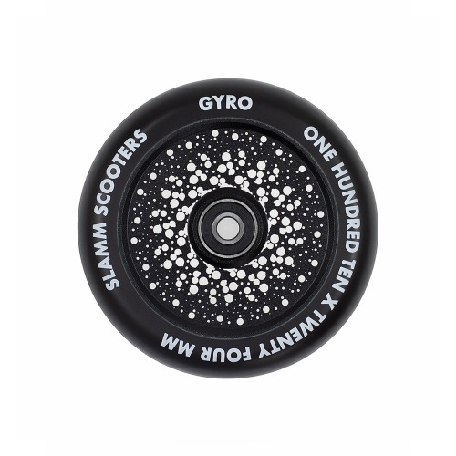 슬램스쿠터 110mm Gyro Hollow Core Wheels Black
