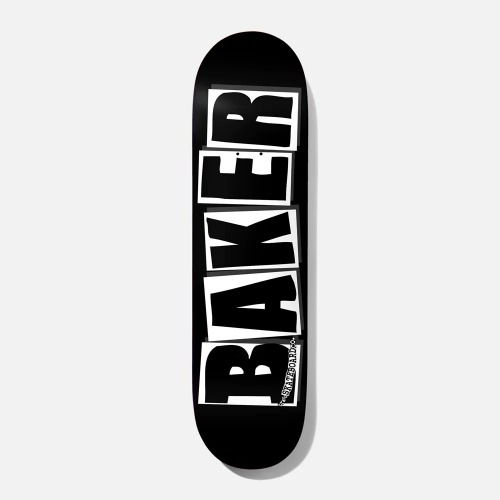 Baker 브랜드 로고 데크 8인치 BLACK/WHITE