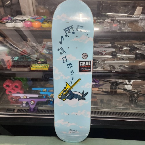 Real skateboards deck 8.12 CHIMA IN the clouds