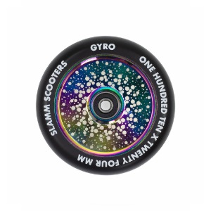 슬램스쿠터 110mm Gyro Hollow Core Wheels Neochrome