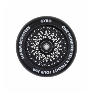 슬램스쿠터 110mm Gyro Hollow Core Wheels Black